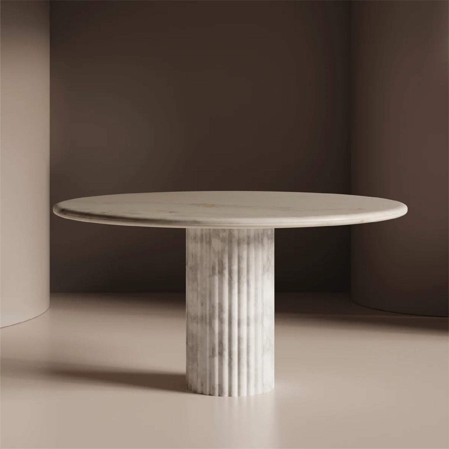 Al - Majid Marble Dining Table