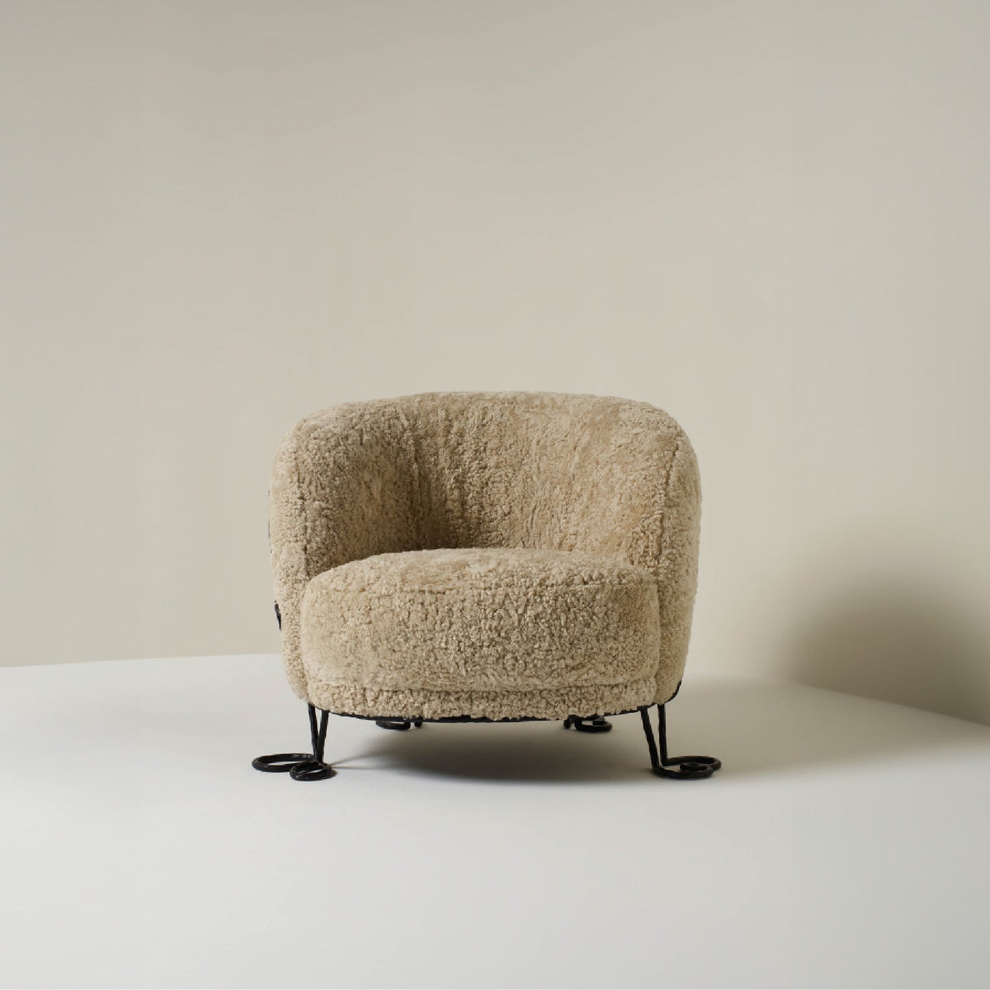 Black Cresent Armchair