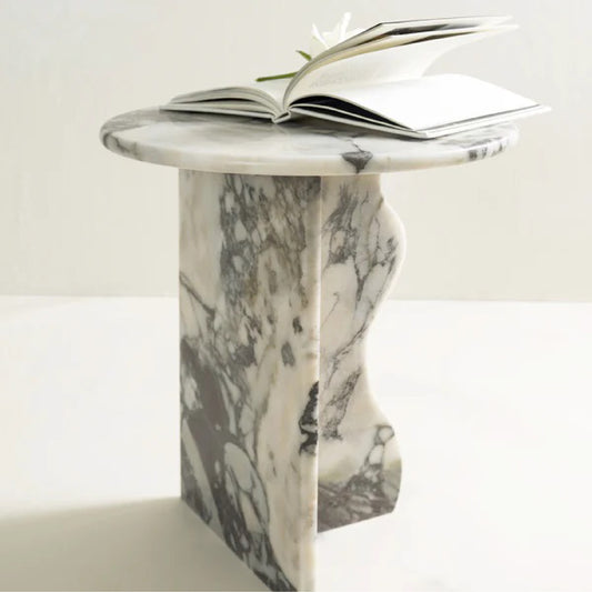 Al - Wahda Marble Side Table