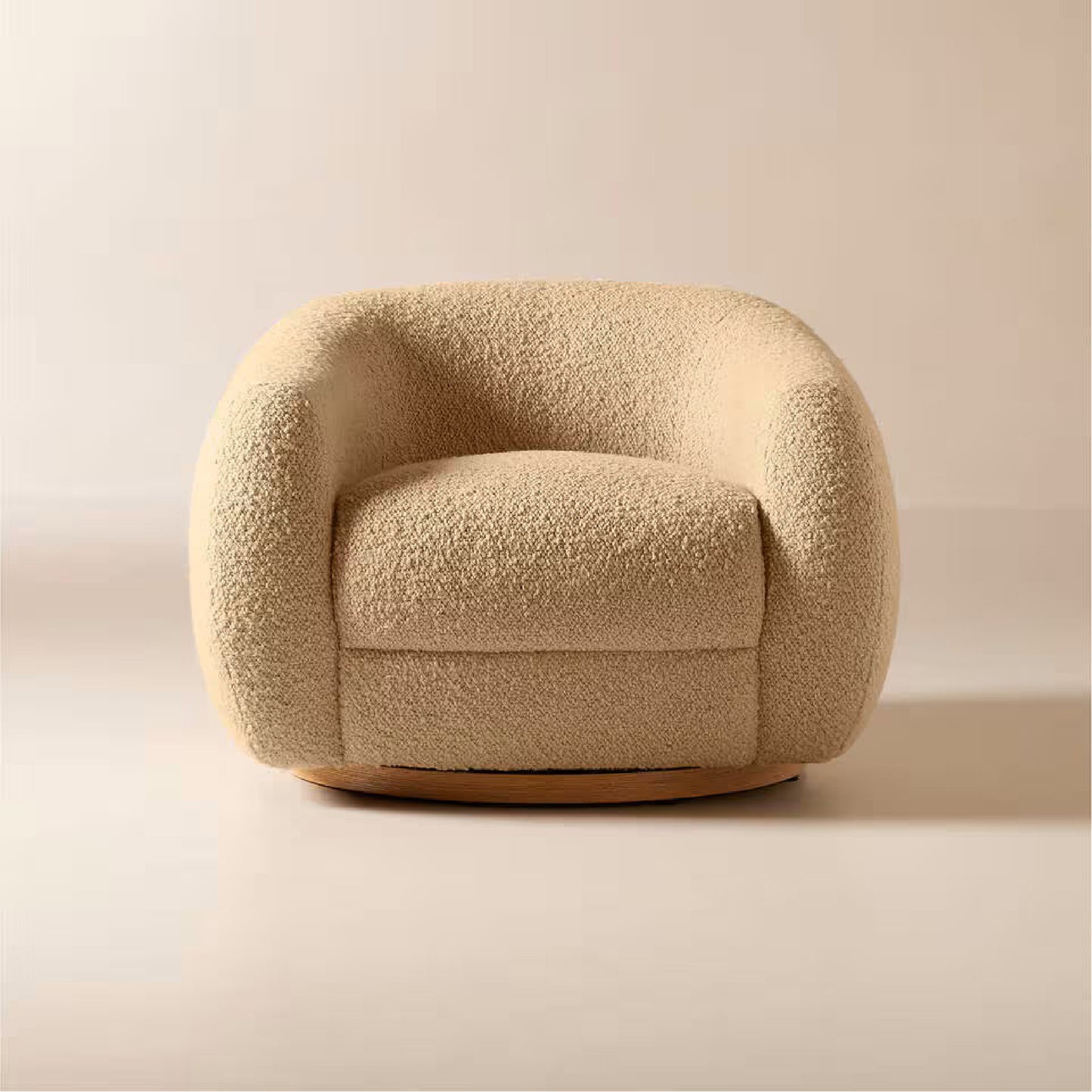 Lineo Camel Brown Armchair