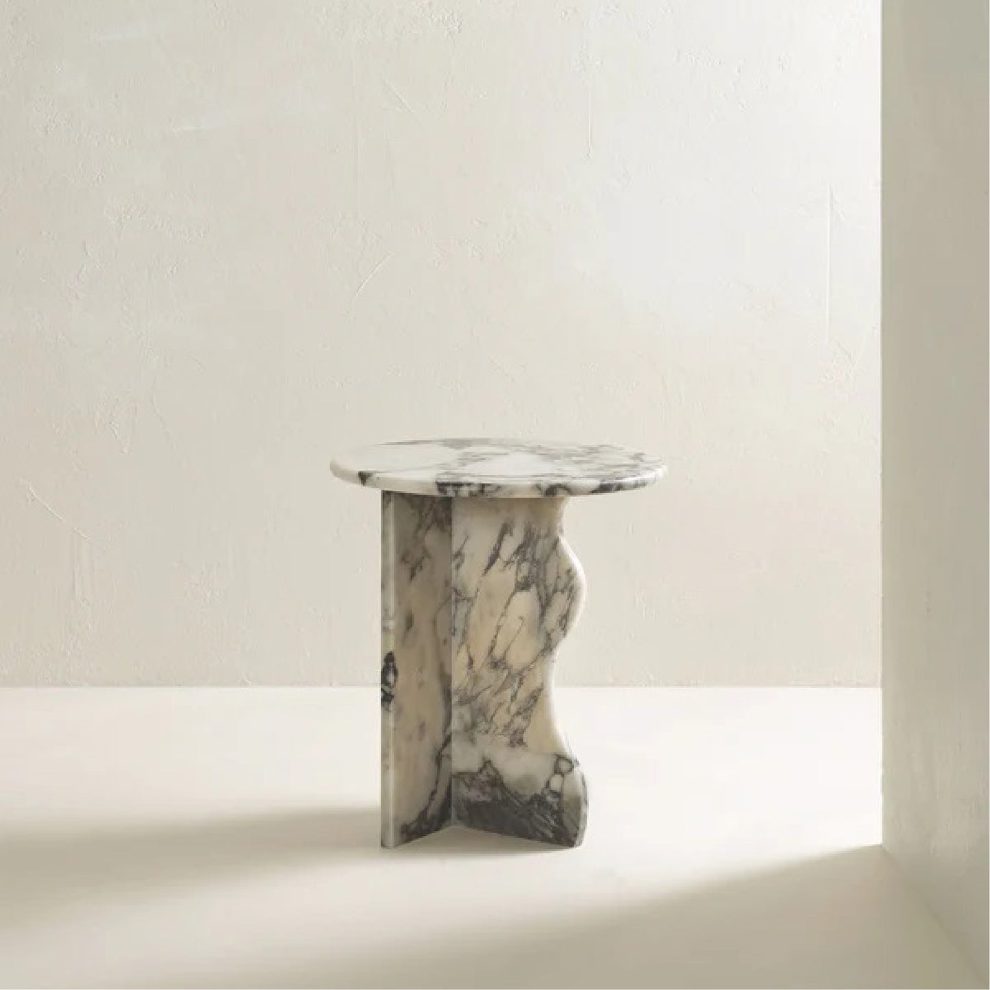 Al - Wahda Marble Side Table