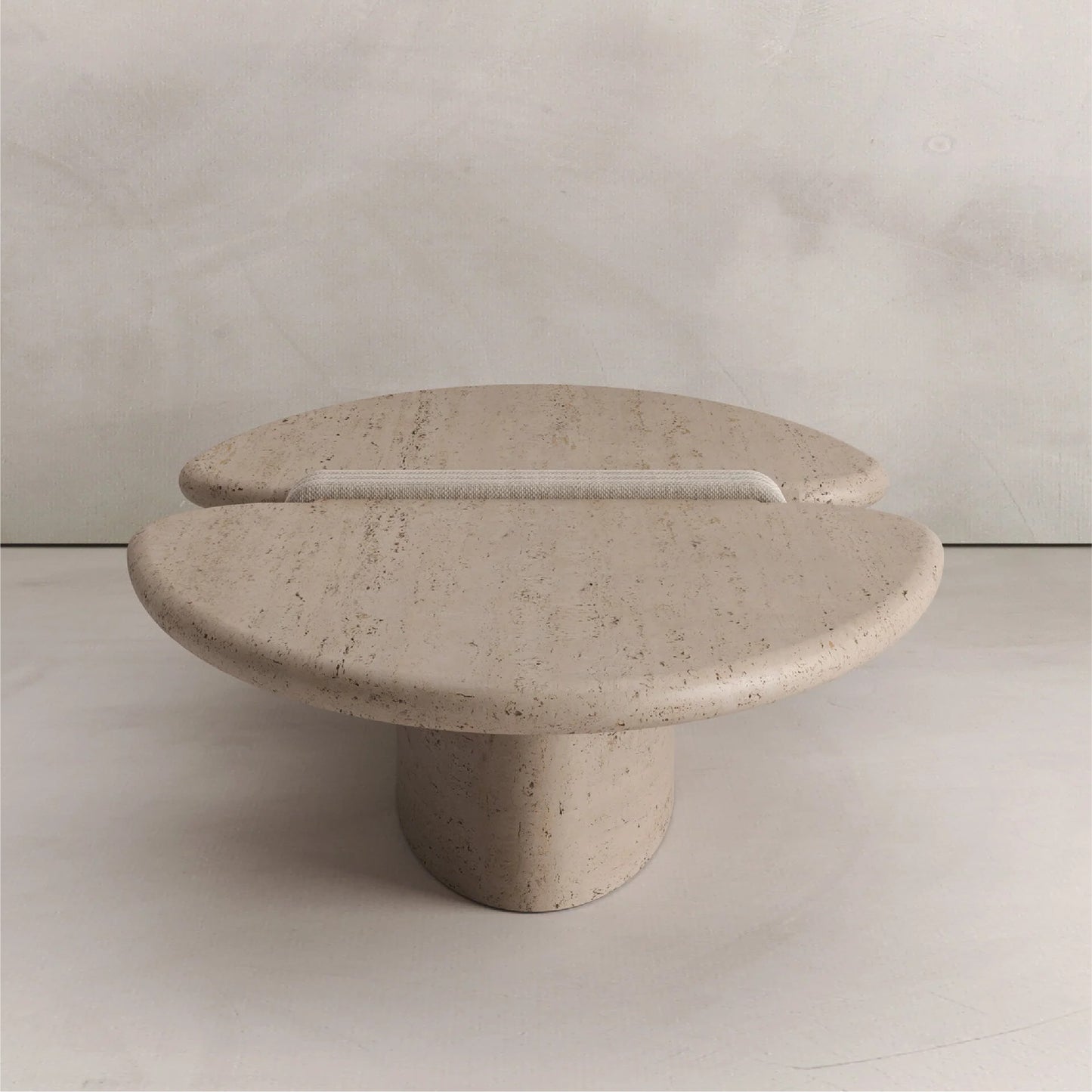 As - Safa Travertine Coffee Table