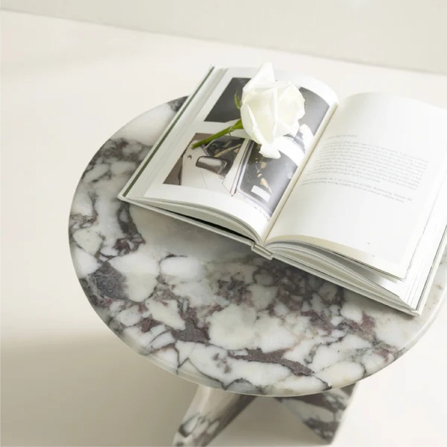 Al - Wahda Marble Side Table