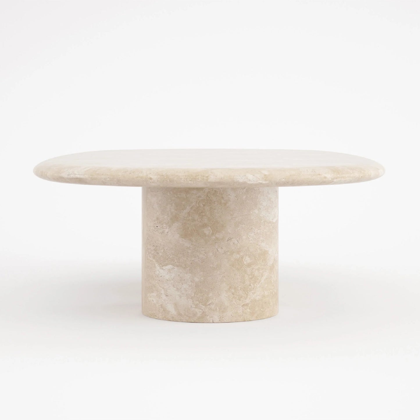 Kanz Travertine Marble Coffee Table