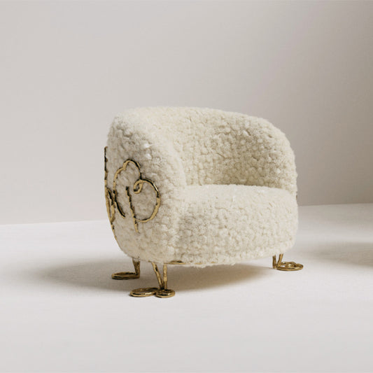 Spica Gold Armchair