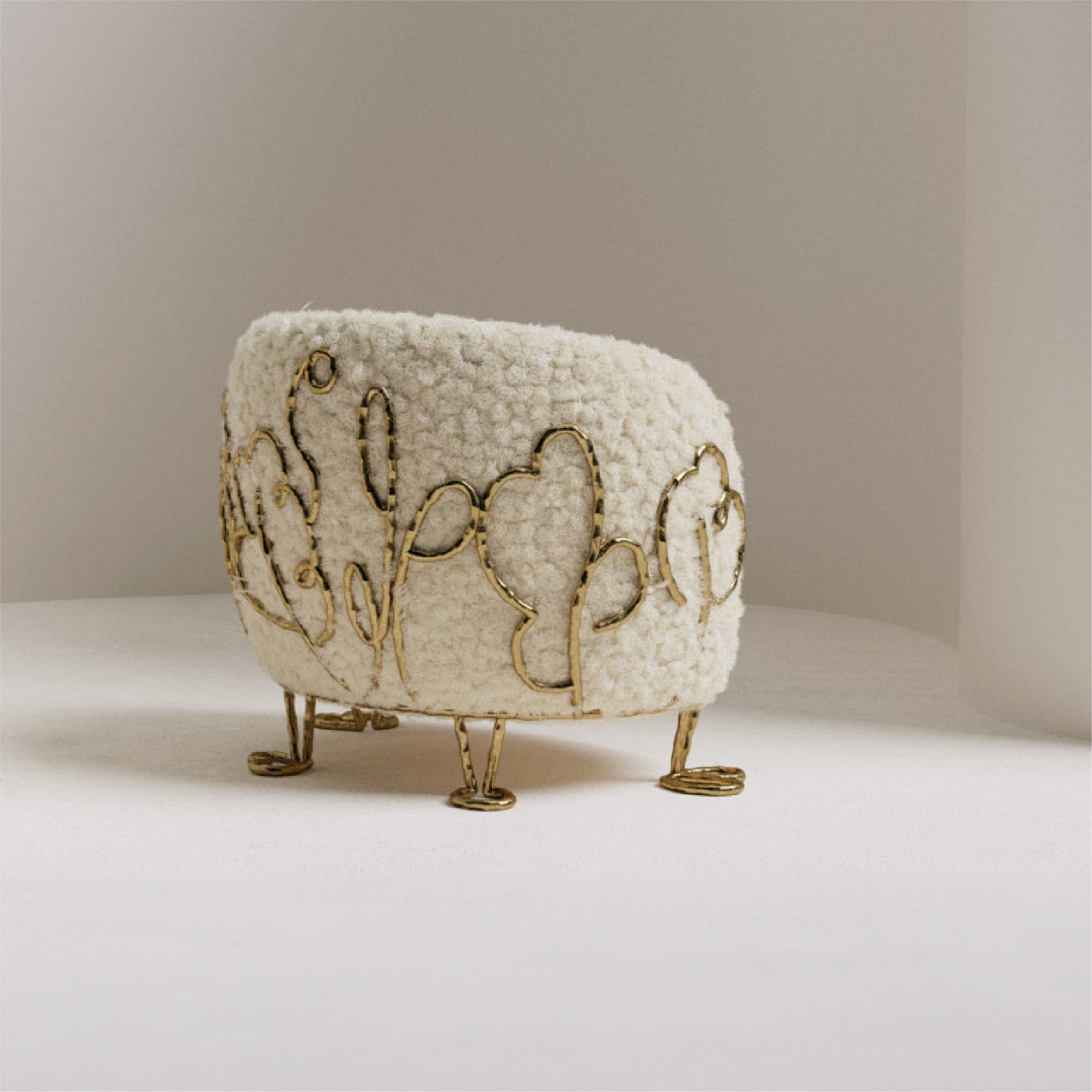 Spica Gold Armchair