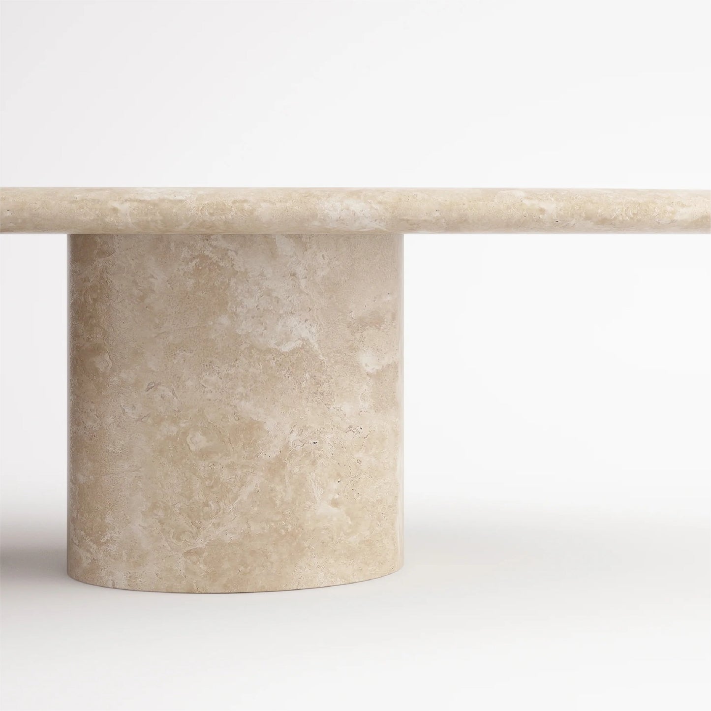 Kanz Travertine Marble Coffee Table