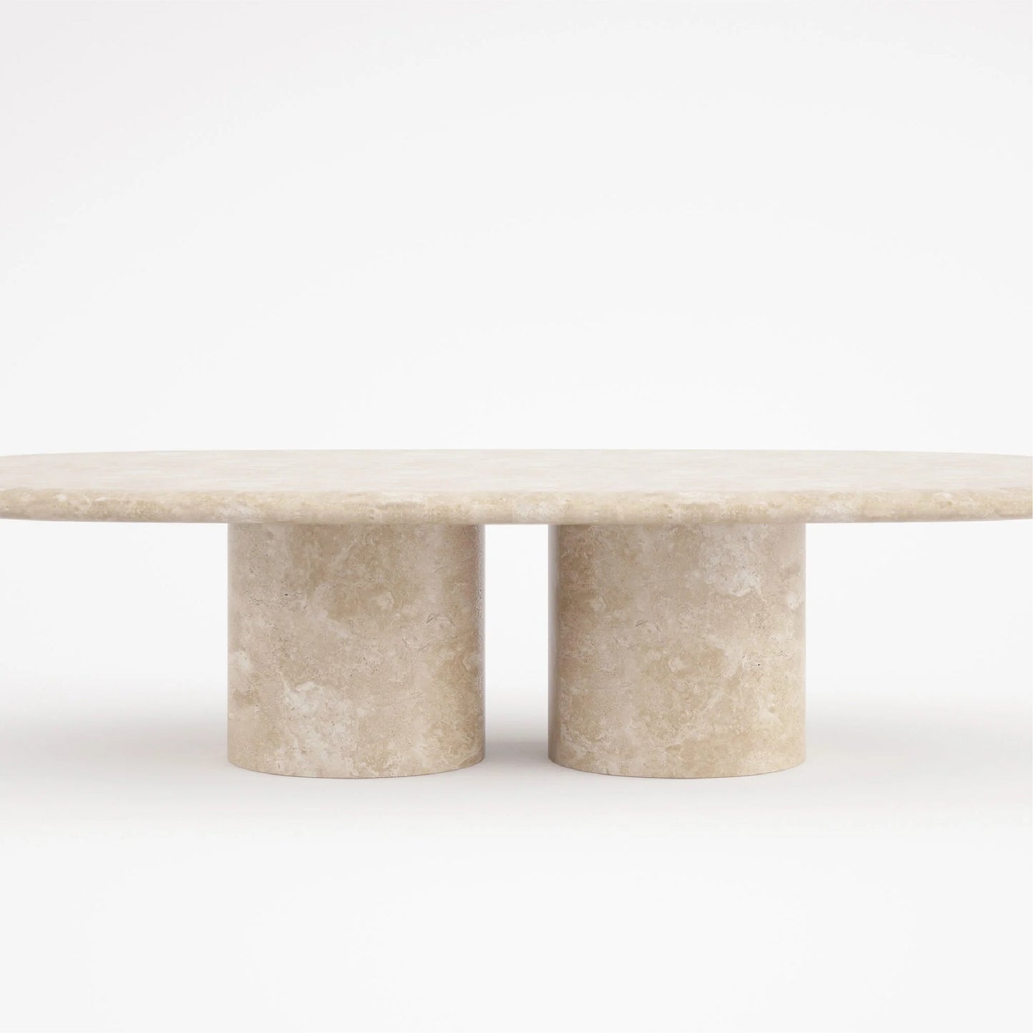 Kanz Travertine Marble Coffee Table